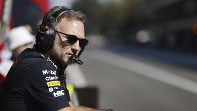 Former Red Bull Racing team chief Christian Horner. (AP/File) Former Red Bull Racing team chief Christian Horner. (AP/File)