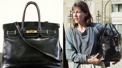 The original Hermès Birkin bag owned by Jane Birkin sold for $10 million, becoming the most expensive handbag ever. (AFP) The original Hermès Birkin bag owned by Jane Birkin sold for $10 million, becoming the most expensive handbag ever. (AFP)