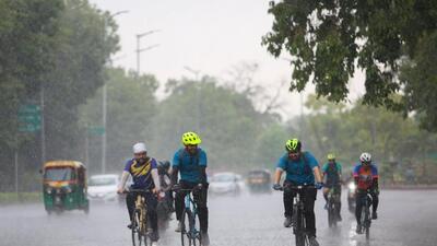 In the 24 hours till 8:30am on Thursday, Safdarjung, Delhi’s base station had received 20.5mm of rainfall. (HT photo)