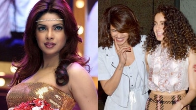 Priyanka Chopra and Kangana Ranaut Priyanka Chopra and Kangana Ranaut