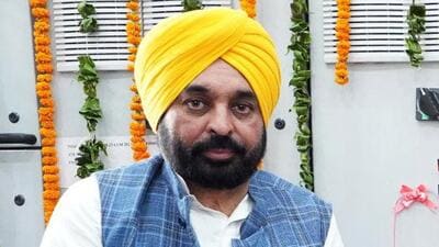 Punjab chief minister Bhagwant Mann (ANI) Punjab chief minister Bhagwant Mann (ANI)