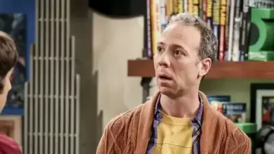 Kevin Sussman as Stuart in a still from Big Bang Theory Kevin Sussman as Stuart in a still from Big Bang Theory