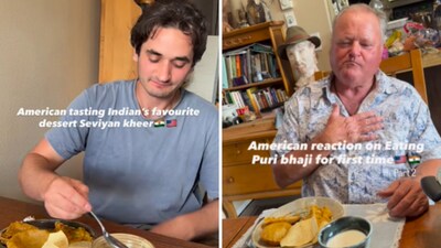 After previously teaching one of them how to make poha for breakfast, she cooked up a full aloo puri spread complete with dessert. (Instagram/dishakpansuriya) After previously teaching one of them how to make poha for breakfast, she cooked up a full aloo puri spread complete with dessert. (Instagram/dishakpansuriya)
