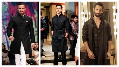 Whether it's layering with a scarf or a Nehru jacket, ethnic menswear is enhanced through simple combinations that become statement-worthy. (Reference pics: Pinterest) Whether it's layering with a scarf or a Nehru jacket, ethnic menswear is enhanced through simple combinations that become statement-worthy. (Reference pics: Pinterest)