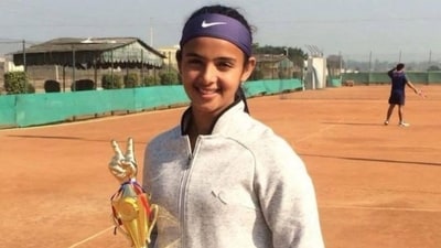 The incident took place on the first floor Radhika Yadav's family residence located in Sector 57 of Gurugram. (HT Photo) The incident took place on the first floor Radhika Yadav's family residence located in Sector 57 of Gurugram. (HT Photo)