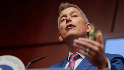 US transportation secretary Sean Duffy is an old hand from TV and politics. (Getty Images via AFP) US transportation secretary Sean Duffy is an old hand from TV and politics. (Getty Images via AFP)