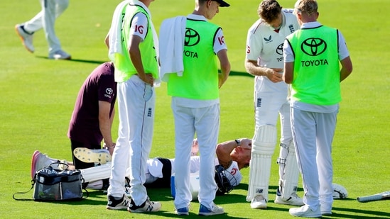 Pant wasn't the only injury on day 1, as England captain Ben Stokes also seemed to suffer from a groin injury. Fans will be concerned about his ability to bowl, with recurring injuries being a theme of the all-rounder's career.(Action Images via Reuters)