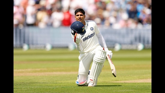 Gill celebrates 200. (Reuters)