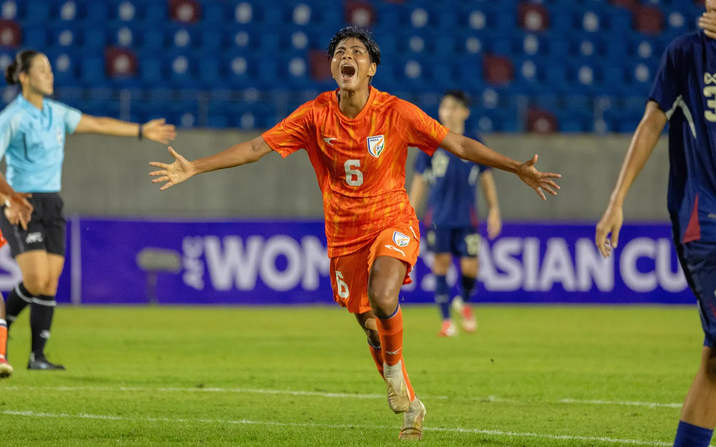 Sangita Basfore's expression says it all. (AIFF) Sangita Basfore's expression says it all. (AIFF)