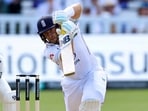England's Joe Root in action during the Lord's Test