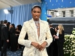 Coco Jones arrives for the 2025 Met Gala at the Metropolitan Museum of Art