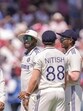 Jasprit Bumrah celebrates the wicket of England's Jofra Archer on the second day of the third Test. (PTI) Jasprit Bumrah celebrates the wicket of England's Jofra Archer on the second day of the third Test. (PTI)