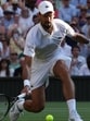 Novak Djokovic in action during his semi final match against Italy's Jannik Sinner. (REUTERS)