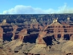South Rim of Grand Canyon National Park in northern Arizona shows smoke over the park's North Rim on Thursday South Rim of Grand Canyon National Park in northern Arizona shows smoke over the park's North Rim on Thursday