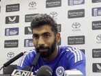 Jasprit Bumrah during press conference following Day 2 of the Lord's Test Jasprit Bumrah during press conference following Day 2 of the Lord's Test