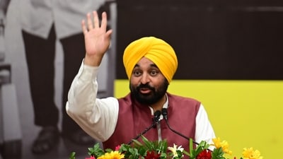 The Punjab CM also attacked the Prime Minister for not holding a press conference in the 11 years he has been in office. (Sanjeev Sharma/HT)