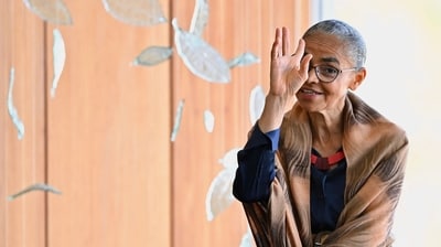 Brazilian Environment Minister Marina Silva gestures as she waits before the launching of the 2025/26 Harvest Plan at Planalto Palace in Brasilia on June 30, 2025 (AFP FILE) Brazilian Environment Minister Marina Silva gestures as she waits before the launching of the 2025/26 Harvest Plan at Planalto Palace in Brasilia on June 30, 2025 (AFP FILE)