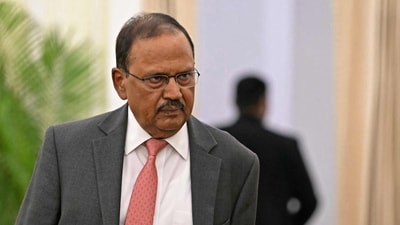 India's National Security Advisor (NSA) Ajit Doval at the Hyderabad House in New Delhi on February 18, 2025. (AFP) India's National Security Advisor (NSA) Ajit Doval at the Hyderabad House in New Delhi on February 18, 2025. (AFP)
