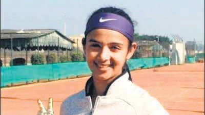 An undated photo of Radhika Yadav, a state-level tennis player, who was allegedly shot dead by her father after he was angered by her “reel” on social media, in Gurugram. (PTI)