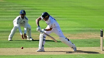 England provide the much-needed fitness update on captain Ben Stokes after he was hampered by a possible groin injury (AFP) England provide the much-needed fitness update on captain Ben Stokes after he was hampered by a possible groin injury (AFP)