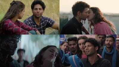 Triptii Dimri and Siddhant Chaturvedi in Dhadak 2
