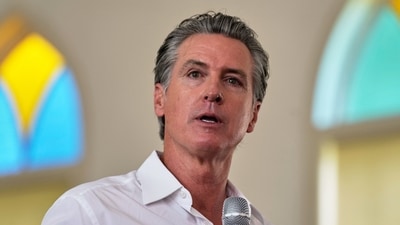 Gov. Gavin Newsom, D-Calif., condemned violence against federal officers during ICE raid at cannabis farm. (AP)