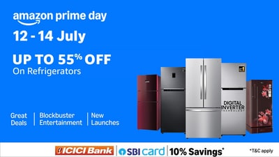 Shoppers can save big on top refrigerator brands during the limited Amazon Prime Day sale 2025, featuring discounts of up to 55% across a wide range of models. Shoppers can save big on top refrigerator brands during the limited Amazon Prime Day sale 2025, featuring discounts of up to 55% across a wide range of models.