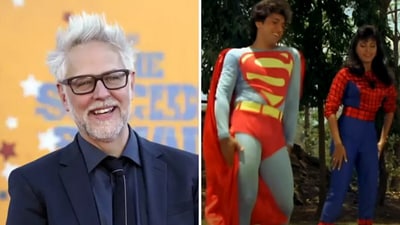 James Gunn addressed a popular internet meme featuring Govinda dressed as Superman. James Gunn addressed a popular internet meme featuring Govinda dressed as Superman.