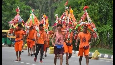 Meerut and Bareilly came alive with spiritual fervour, colourful processions and robust administrative arrangements. (HH Photo) Meerut and Bareilly came alive with spiritual fervour, colourful processions and robust administrative arrangements. (HH Photo)