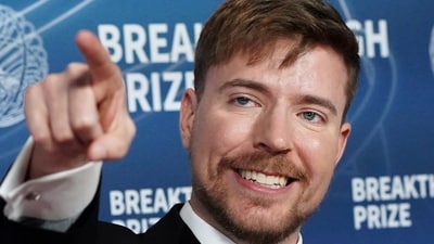 The YouTube billionaire, MrBeast, is planning something huge and has invited all creators from the internet to collaborate with him and make it happen. (Jordan Strauss/Invision/AP) The YouTube billionaire, MrBeast, is planning something huge and has invited all creators from the internet to collaborate with him and make it happen. (Jordan Strauss/Invision/AP)