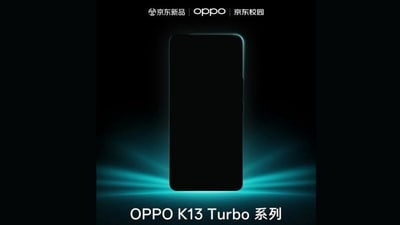 Oppo is set to launch the K13 Turbo smartphone series in China on July 21. (X) Oppo is set to launch the K13 Turbo smartphone series in China on July 21. (X)