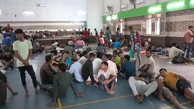 Police said those detained were accommodated at designated facilities with access to adequate food, water, hygiene and medical care. Police said those detained were accommodated at designated facilities with access to adequate food, water, hygiene and medical care.