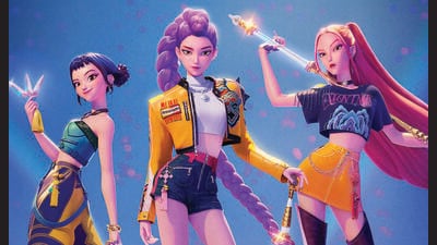The animated K-pop group Huntrix has some bangers. We’re fans already. The animated K-pop group Huntrix has some bangers. We’re fans already.