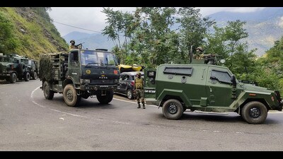 While an unprecedented security grid had been put in place for the ongoing Amarnath Yatra, around 50 Pakistani terrorists were active across eight districts of Jammu, said defence sources. (PTI file photo/for representation only)