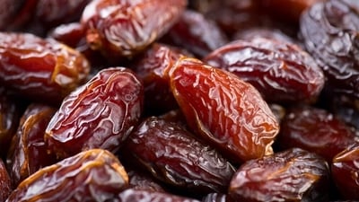 Dates contain fibre. (Shutterstock) Dates contain fibre. (Shutterstock)