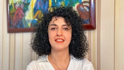 Iranian rights campaigner Narges Mohammadi says, Iranian regime is threatening her with 'physical elimination.' (AFP) Iranian rights campaigner Narges Mohammadi says, Iranian regime is threatening her with 'physical elimination.' (AFP)