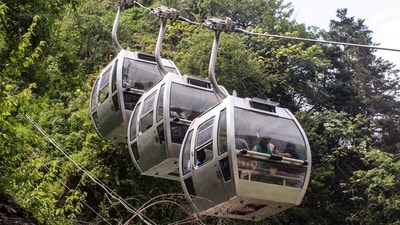 Ropeway in Mandi has become a crucial mode of transport, with over 5,000 people using the service in recent days. (PTI/Representational Image) Ropeway in Mandi has become a crucial mode of transport, with over 5,000 people using the service in recent days. (PTI/Representational Image)