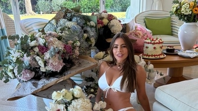 Sofia Vergara's post comes amid rumours that she is enjoying the summer getaway with football player Tom Brady. Sofia Vergara's post comes amid rumours that she is enjoying the summer getaway with football player Tom Brady.