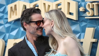 Pedro Pascal and British actor Vanessa Kirby pose on the red carpet. He plays Mr Fantastic while she plays his wife Sue Storm. Helmed by WandaVision director Matt Shakman, the movie reboots the Fantastic Four film series, which is based on the Marvel Comics super-team. (AFP) Pedro Pascal and British actor Vanessa Kirby pose on the red carpet. He plays Mr Fantastic while she plays his wife Sue Storm. Helmed by WandaVision director Matt Shakman, the movie reboots the Fantastic Four film series, which is based on the Marvel Comics super-team. (AFP)