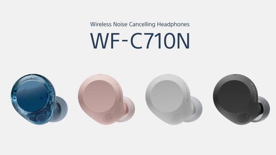 Sony WF-C710N earbuds launched with noise cancellation, AI calling, and up to 40 hours of battery life. (Sony)