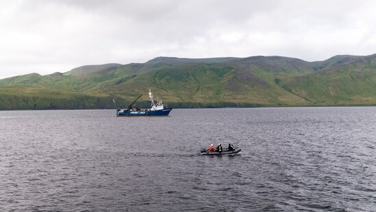 The Aleutian Islands saw military action during World War II, including Japanese occupation of Attu and Kiska Islands. (File/noaa.gov)