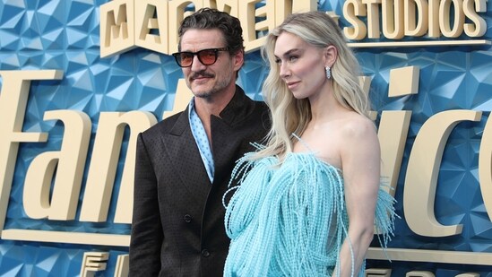 With a starry ensemble cast, the retro-futuristic, 60s-inspired movie introduces Marvel's "First Family" - Pascal's Reed Richards/Mister Fantastic, Kirby's Sue Storm/Invisible Woman, Joseph Quinn's Johnny Storm/Human Torch and Ebon Moss-Bachrach's Ben Grimm/The Thing.(AFP)