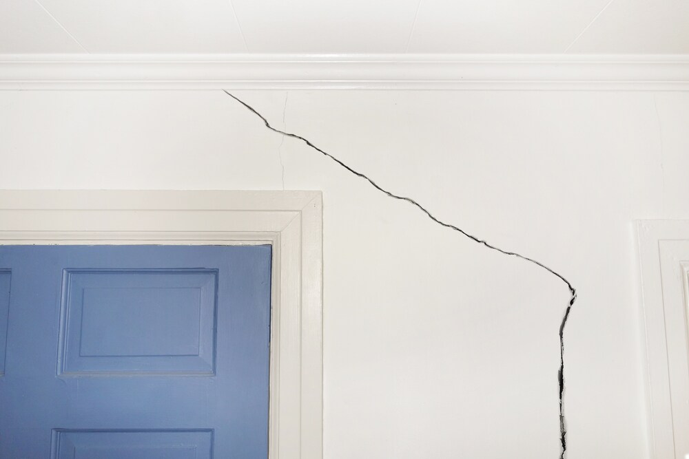 Cracks, big or small, may worsen during the monsoon. (Shutterstock) Cracks, big or small, may worsen during the monsoon. (Shutterstock)