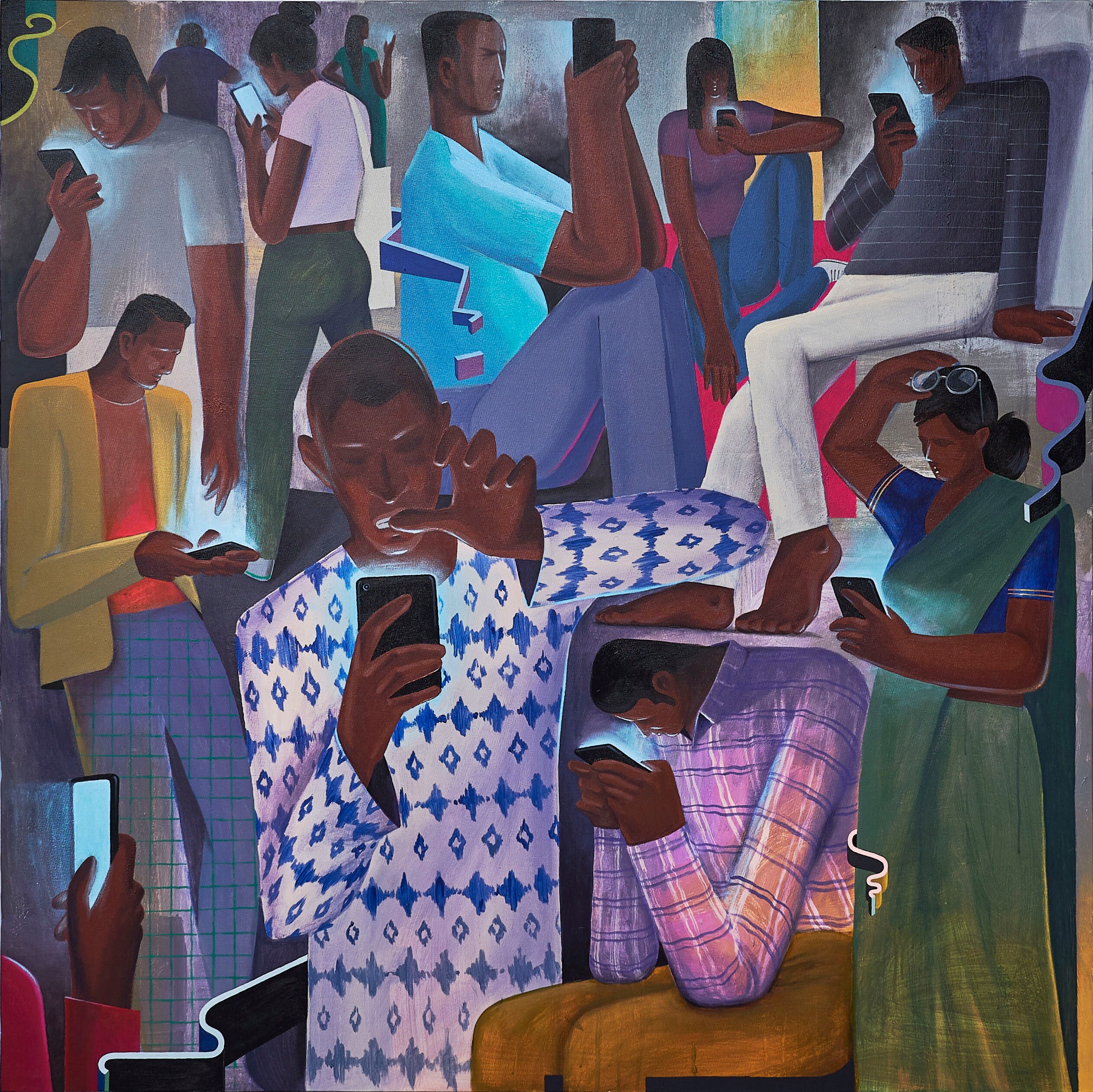 Morning News (2018) by Sameer Kulavoor. Morning News (2018) by Sameer Kulavoor.