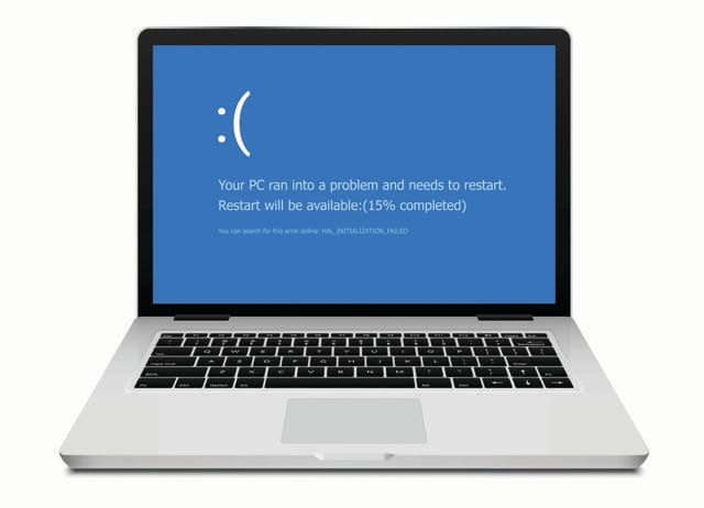 RIP, Blue Screen of Death. Microsoft is retiring thecolour, and switching to black. (SHUTTERSTOCK)