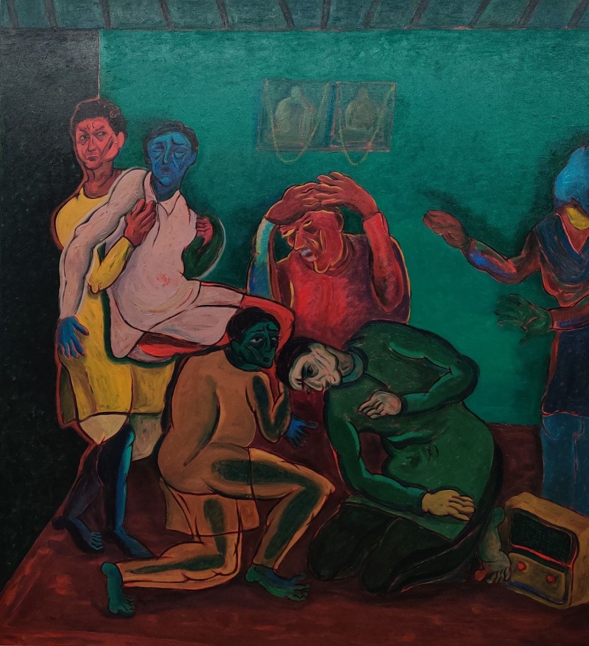 Carrying Across–2 (2022) by Riya Chandwani. Carrying Across–2 (2022) by Riya Chandwani.