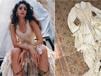 In a recent photoshoot, Gauravi Kumari wore a vintage-inspired dress made entirely from recycled white fabrics. In a recent photoshoot, Gauravi Kumari wore a vintage-inspired dress made entirely from recycled white fabrics.