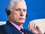 Cuban President Miguel Diaz-Canel 