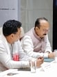 Chief minister Rekha Gupta held a high-level review meeting with her cabinet colleagues Ashish Sood and Kapil Mishra to review the arrangements at the kanwar camps on Saturday. (HT Photo) Chief minister Rekha Gupta held a high-level review meeting with her cabinet colleagues Ashish Sood and Kapil Mishra to review the arrangements at the kanwar camps on Saturday. (HT Photo)