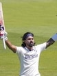 KL Rahul celebrates his century on the third day of the third Test in Lord’s on Saturday. (PTI) KL Rahul celebrates his century on the third day of the third Test in Lord’s on Saturday. (PTI)